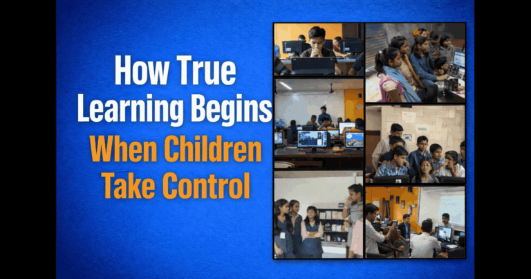 How True Learning Begins When Children Take Control