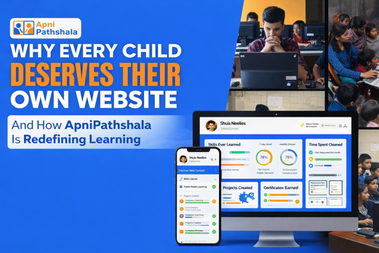 Why Every Child Deserves Their Own Website.