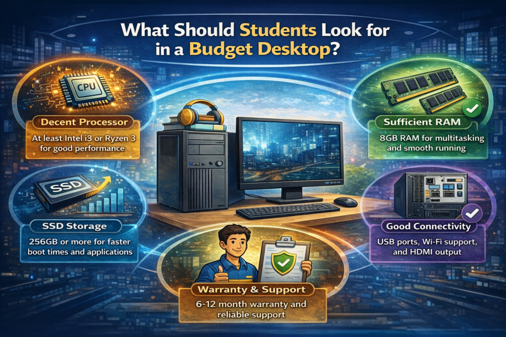 Top 10 Cheapest Desktop Computers for Students in 2026 - Apna PC