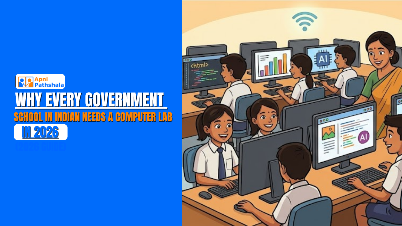 Why Every Government School in India Needs a Computer Lab in 2026 - Apna PC