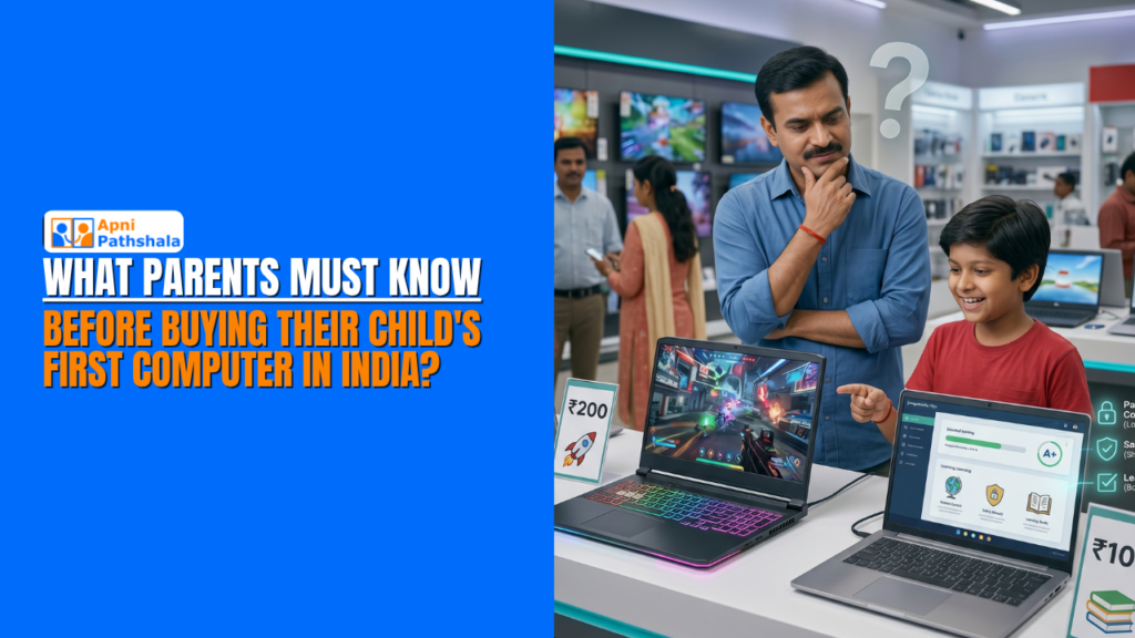What Parents Must Know Before Buying Their Child's First Computer in India?