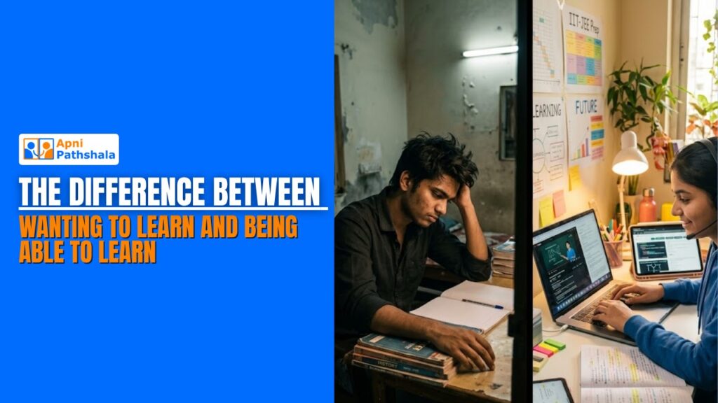 The Difference Between Wanting to Learn and Being Able to Learn