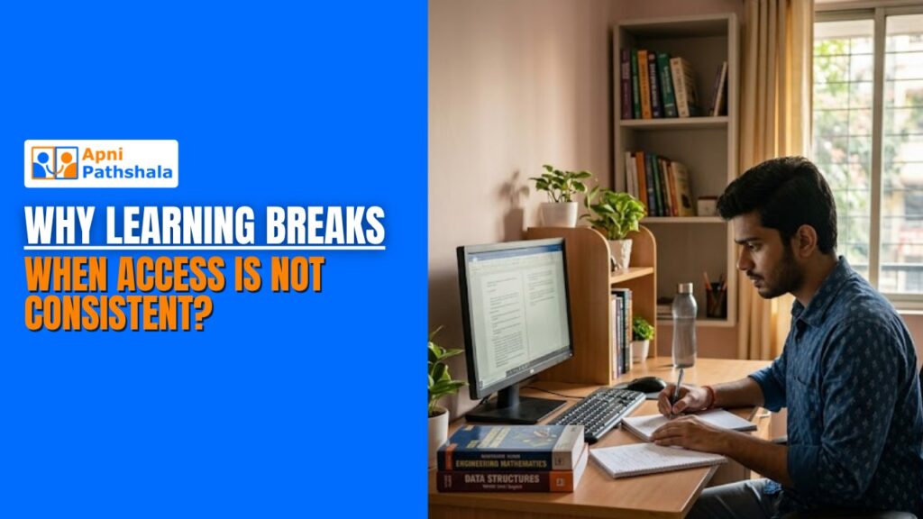 Why Learning Breaks When Access Is Not Consistent?