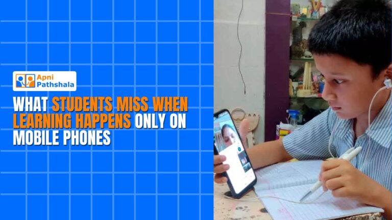 What Students Miss When Learning Happens Only on Mobile Phones