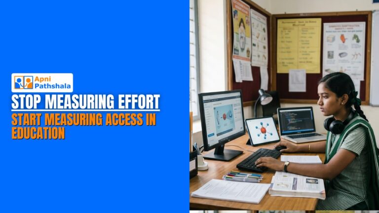 Stop Measuring Effort, Start Measuring Access in Education