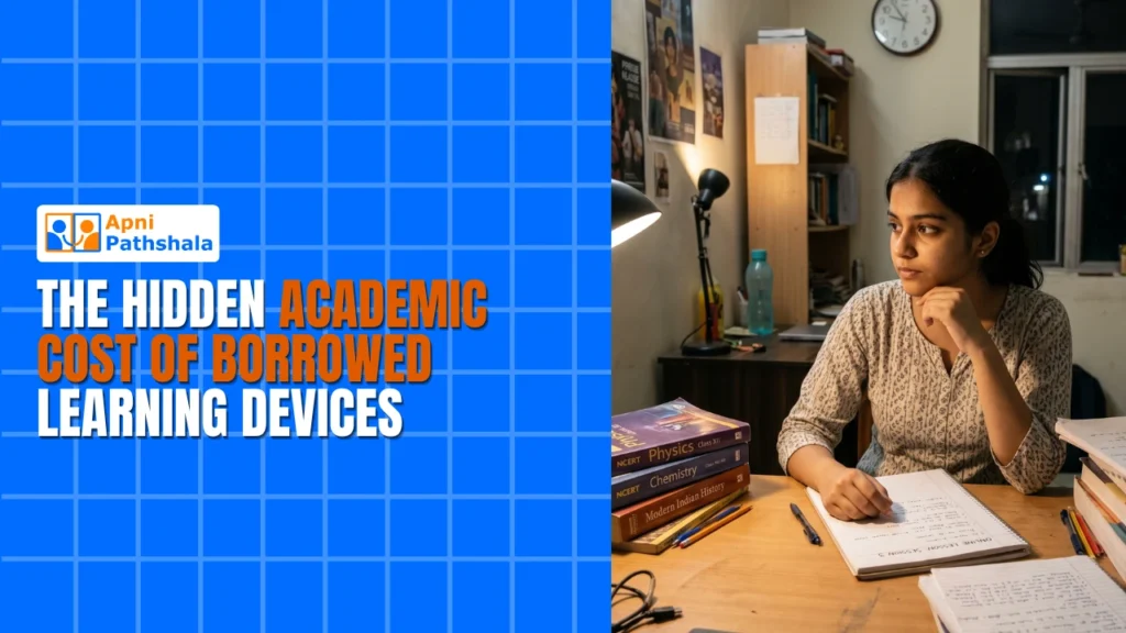 The Hidden Academic Cost of Borrowed Learning Devices