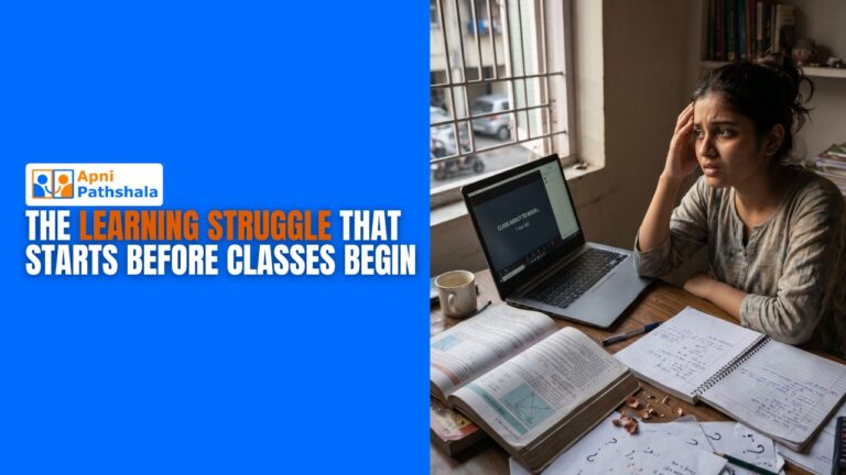The Learning Struggle That Starts Before Classes Begin