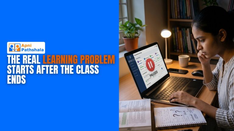 The Real Learning Problem Starts After the Class Ends