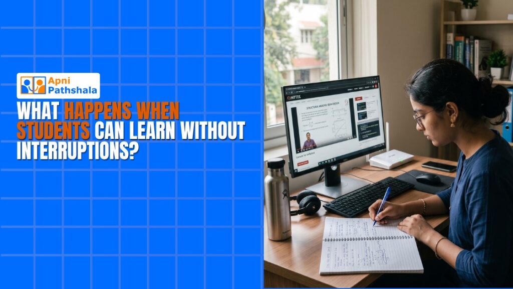 What Happens When Students Can Learn Without Interruptions