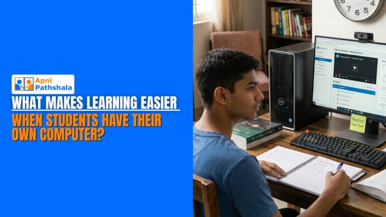 What Makes Learning Easier When Students Have Their Own Computer?