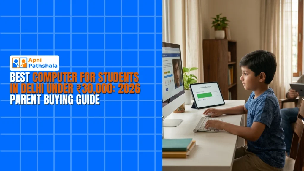 Best Computer for Students in Delhi Under ₹30,000 2026 Parent Buying Guide