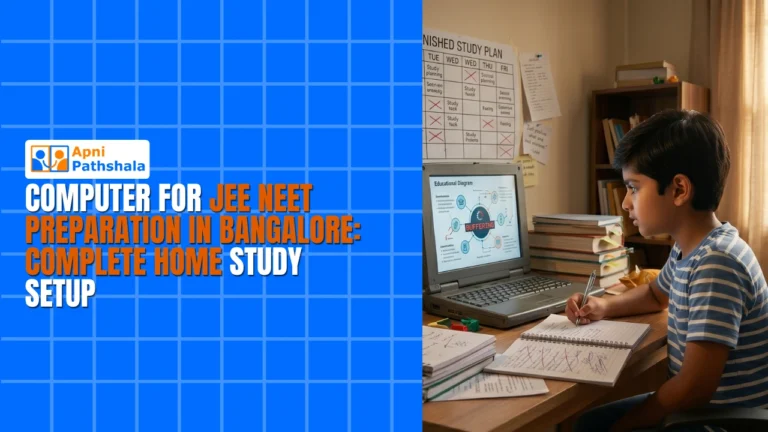 Computer for JEE NEET Preparation in Bangalore Complete Home Study Setup