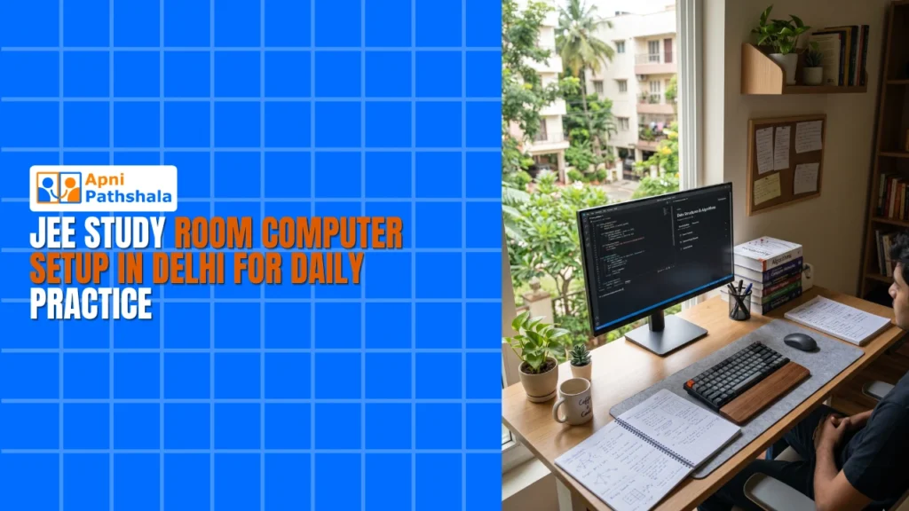 JEE Study Room Computer Setup in Delhi for Daily Practice