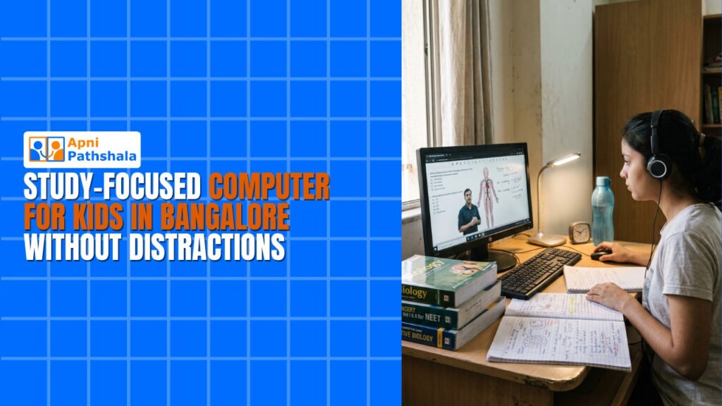 Study-Focused Computer for Kids in Bangalore Without Distractions