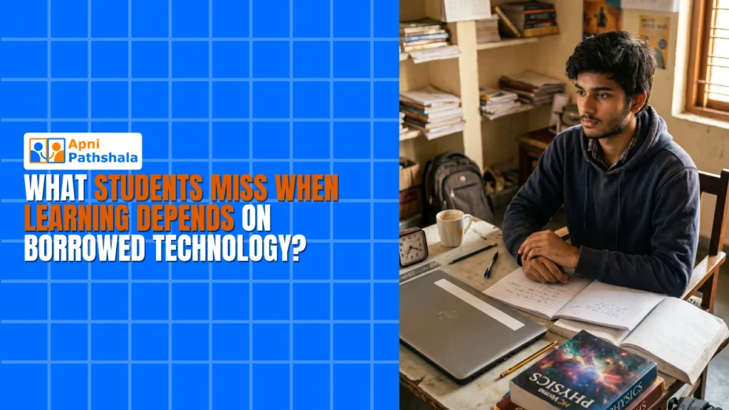 What Students Miss When Learning Depends on Borrowed Technology