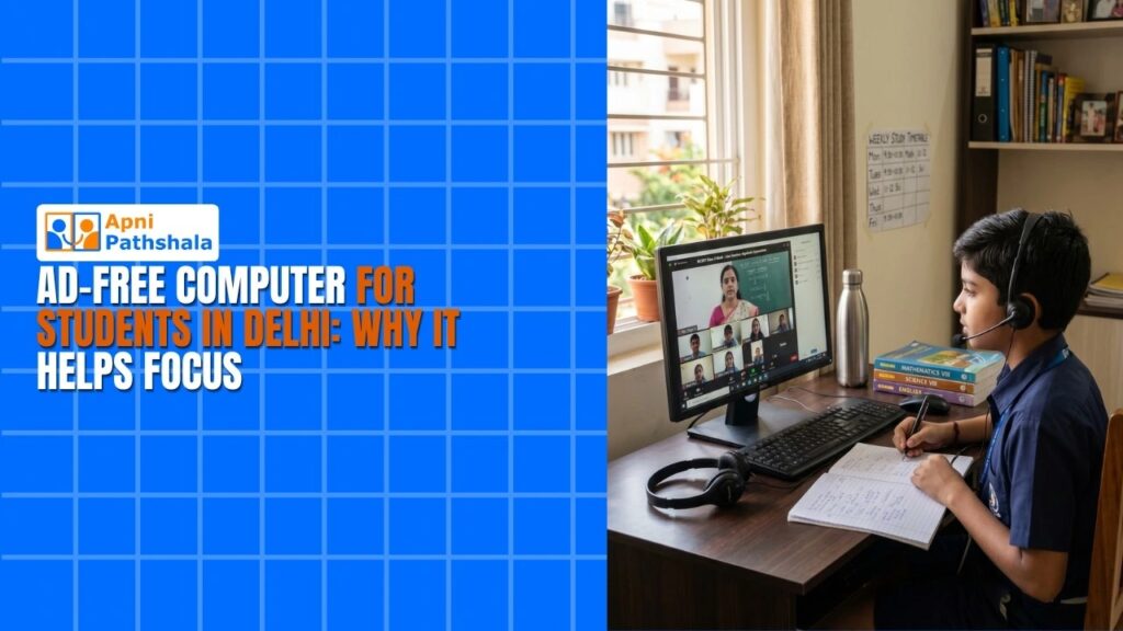 Ad-Free Computer for Students in Delhi: Why It Helps Focus