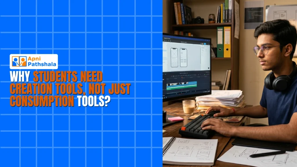 Why Students Need Creation Tools, Not Just Consumption Tools