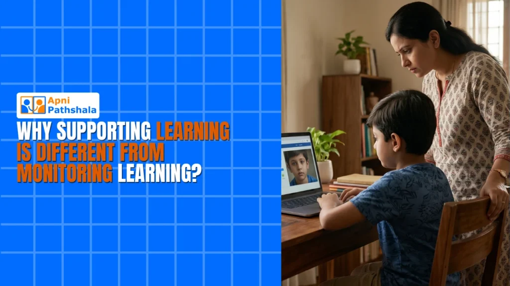 Why Supporting Learning Is Different From Monitoring Learning