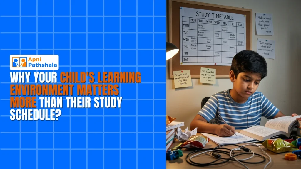 Why Your Childs Learning Environment Matters More Than Their Study Schedule