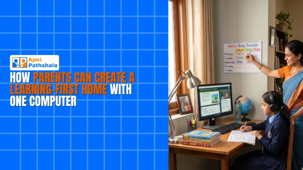 How Parents Can Create a Learning-First Home With One Computer