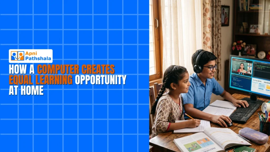 How a Computer Creates Equal Learning Opportunity at Home