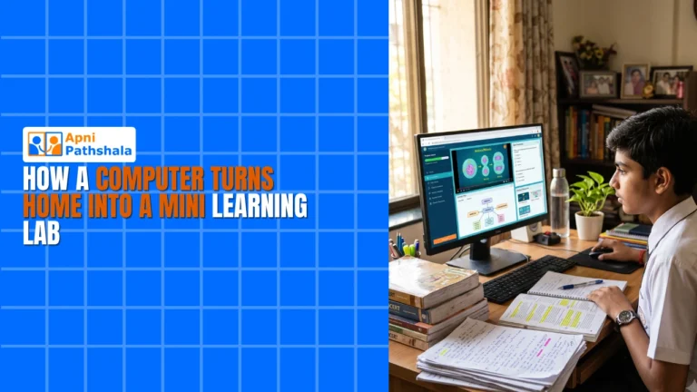 How a Computer Turns Home Into a Mini Learning Lab