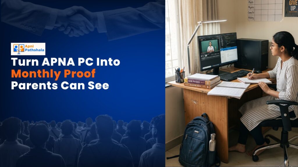 Turn APNA PC Into Monthly Proof Parents Can See