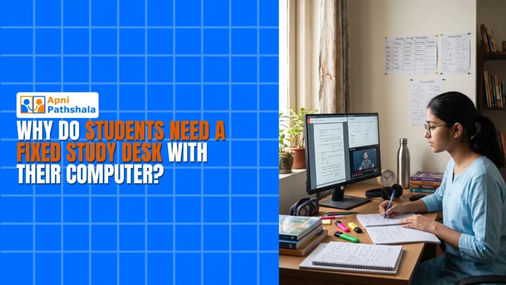 Why Do Students Need a Fixed Study Desk With Their Computer