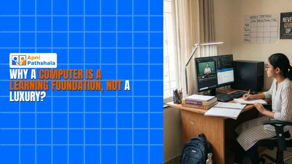 Why a Computer Is a Learning Foundation, Not a Luxury?