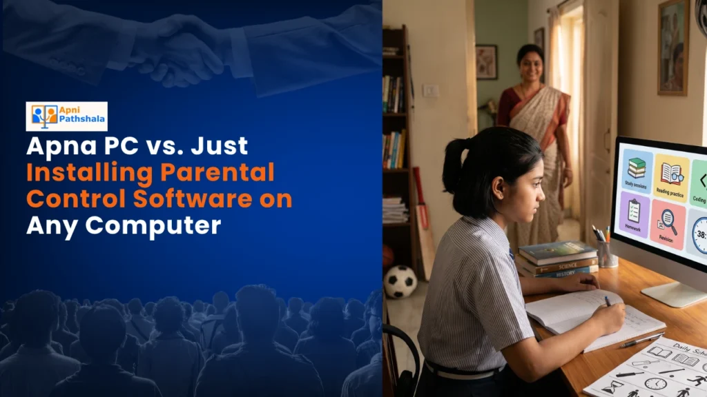 Apna PC vs. Just Installing Parental Control Software on Any Computer
