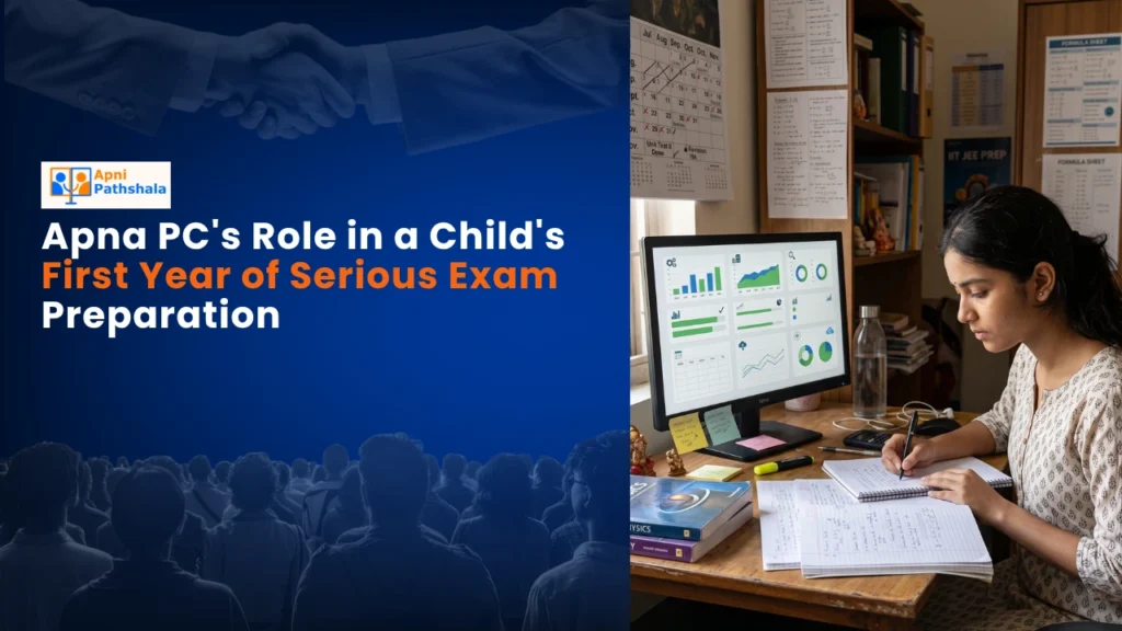 Apna PCs Role in a Childs First Year of Serious Exam Preparation