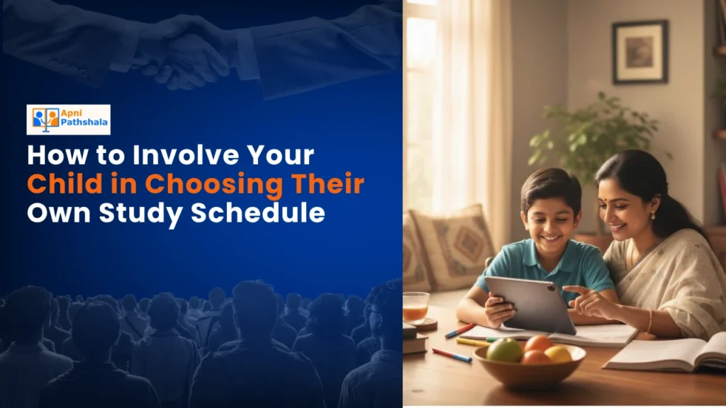 How to Involve Your Child in Choosing Their Own Study Schedule