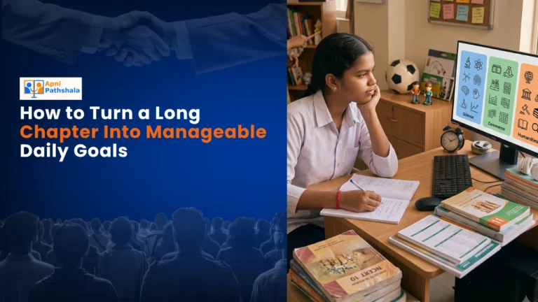 How to Turn a Long Chapter Into Manageable Daily Goals