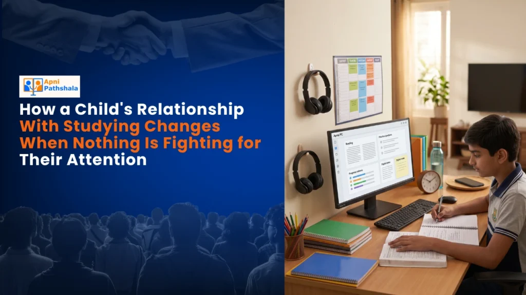 How a Child's Relationship With Studying Changes When Nothing Is Fighting for Their Attention