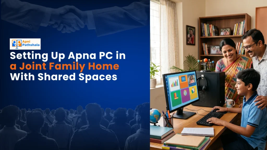 Setting Up Apna PC in a Joint Family Home With Shared Spaces