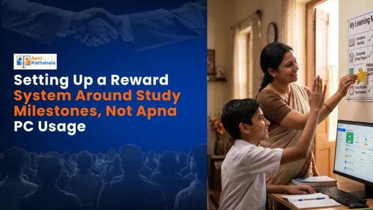 Setting Up a Reward System Around Study Milestones, Not Apna PC Usage