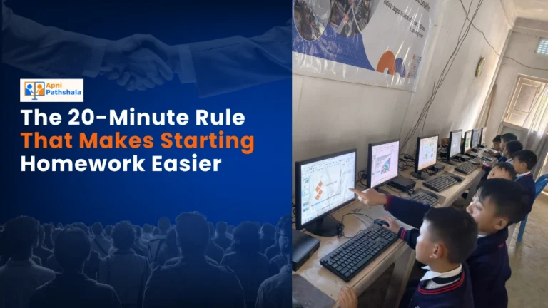 The 20-Minute Rule That Makes Starting Homework Easier