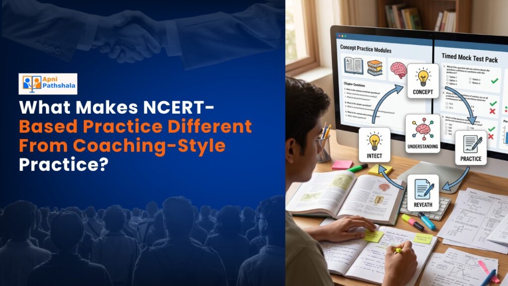 What Makes NCERT-Based Practice Different From Coaching-Style Practice?