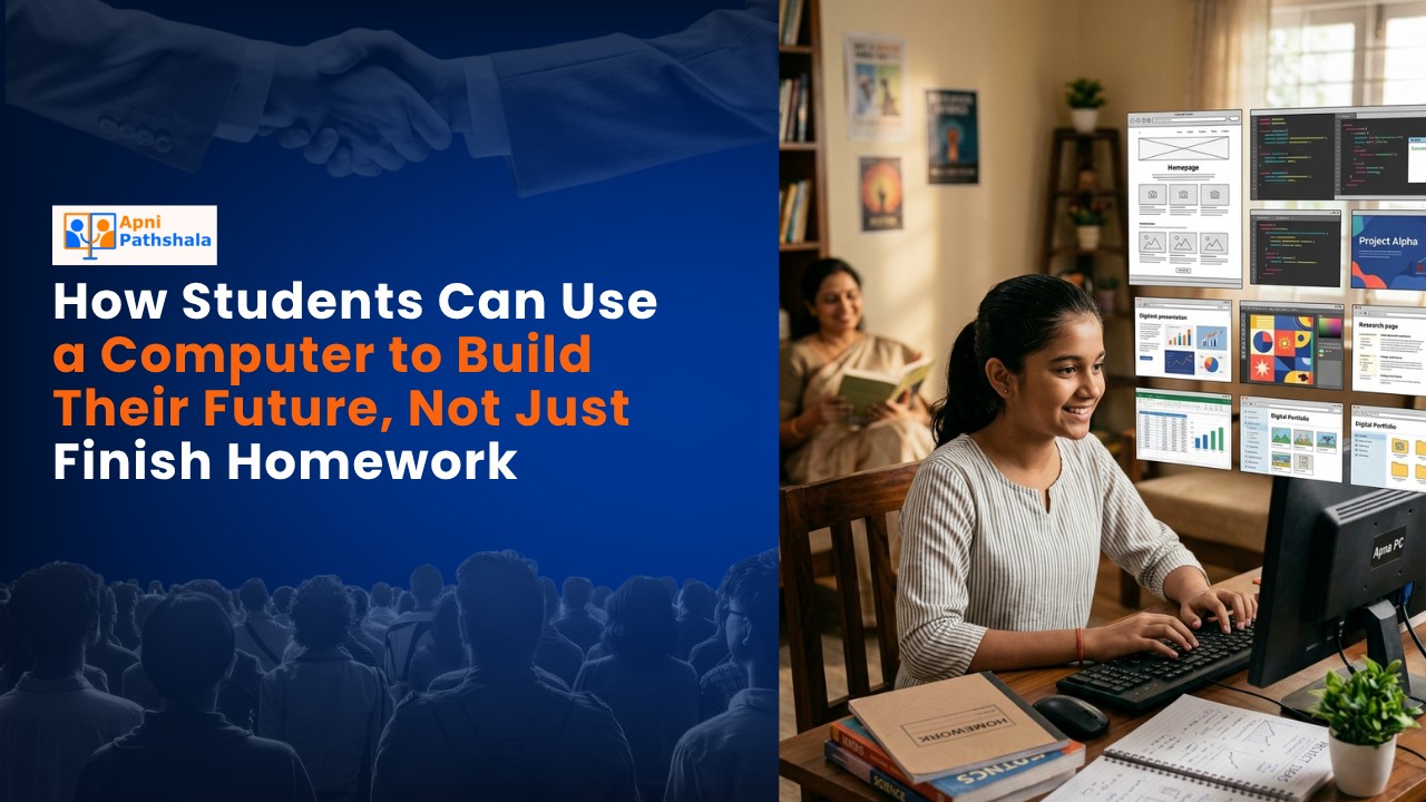How Students Can Use a Computer to Build Their Future, Not Just Finish Homework
